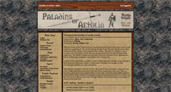 Desktop Screenshot of paladins.bubble.ro