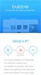 Mobile Screenshot of bubble.ly
